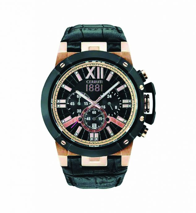 ساعت مردانه چروتی CRA145SRB02BK